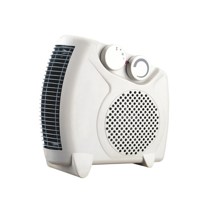 TERMOVENTILADOR ELEC.GRATO 2000W BLANCO VERTICAL/HORIZONTAL 2POTENCIAS 3FUNCIONES TERMOSTATO REG. AS
