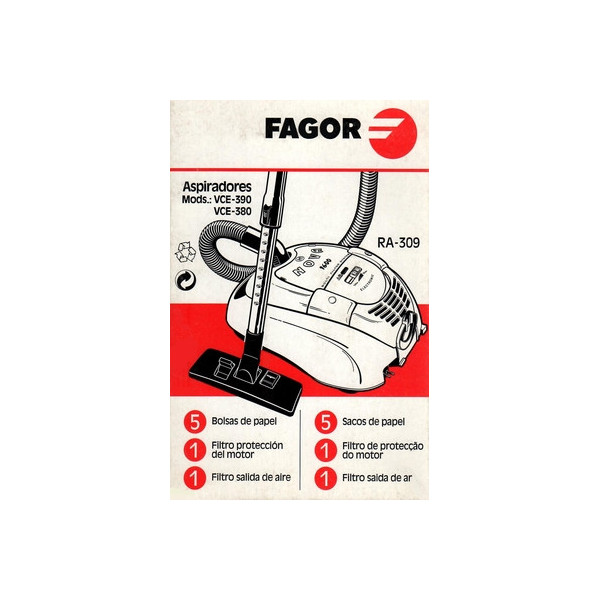 BOLSA ASPIRADORA FAGOR RA-309
