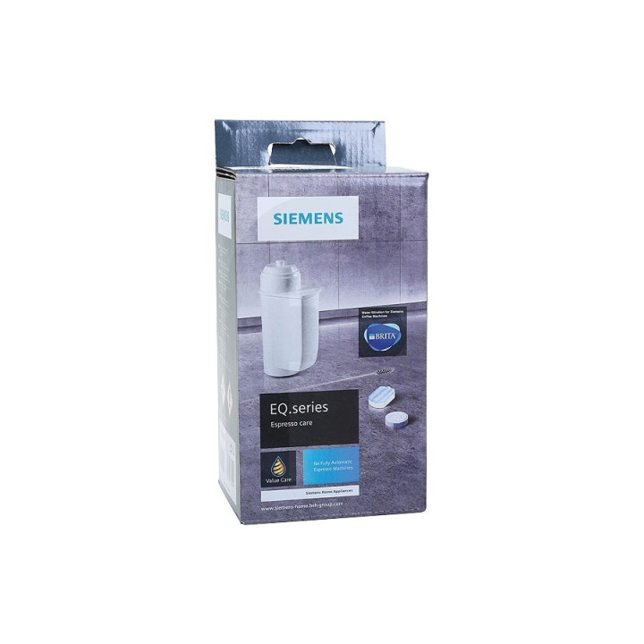 SET DE MANTENIMIENTO SIEMENS CAFETERAS EQ SERIES COMPUESTO POR FILTRO   PASTILLAS DE LIMPIEZA Y DESC