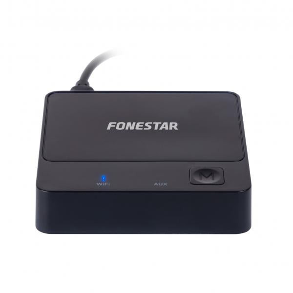 Reproductor musica desde Wi-Fi y dispositivos con salida auxiliar y toslink Fonestar Foncast