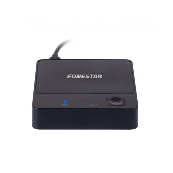 Reproductor musica desde Wi-Fi y dispositivos con salida auxiliar y toslink Fonestar Foncast