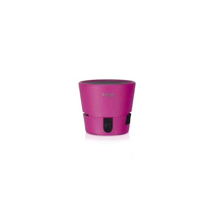 ALTAVOZ BLUETOOTH TDK A-08 CON BATERIA COLOR ROSA