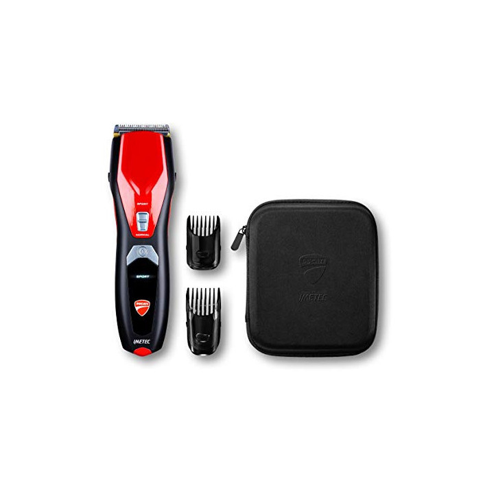 CORTAPELO DUCATI HC909 S-CURVE PROFESIONAL CON CUCHILLAS REVESTIDAS DE TITANIO, 2 VELOCIDADES, BATER