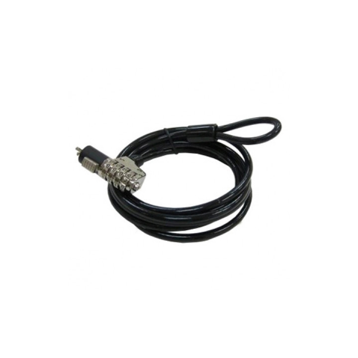 CABLE DE SEGURIDAD CANDADO APPROX PARA PORTATILES BLOQUEO NUMERICO 4 DIGITOS