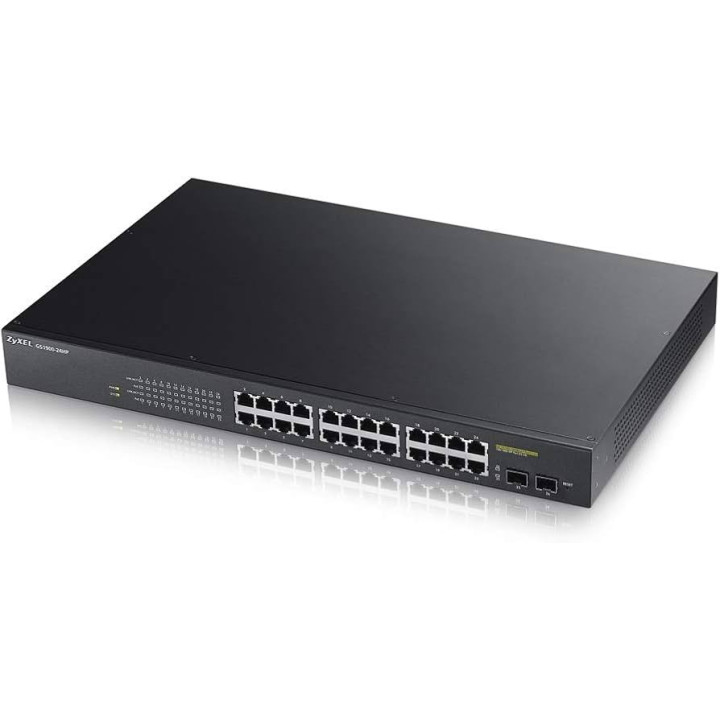 SWITCH GS1900 24P POE PLUS L2 SMART ZYX
