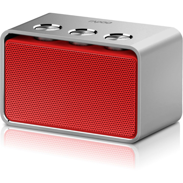 ALTAVOZ BLUETOOTH RAPOO A600 CON BATERIA COLOR ROJO