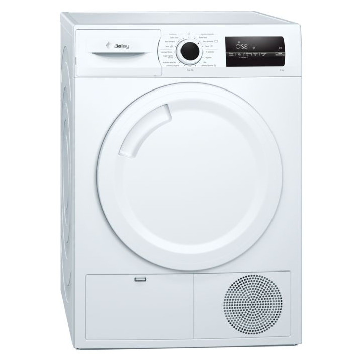 SECADORA CONDENSACION 8KG CLASE B. BLANCA MOD.3SC386B