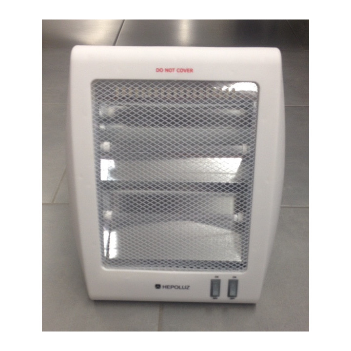 CALEFACTOR INFRARROJOS HEPOLUZ 800W 2 POSICIONES 400W/800W VERTICAL