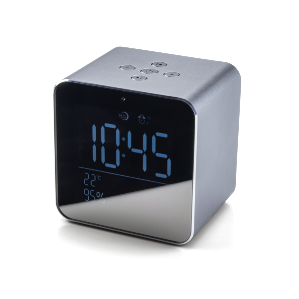 ALTAVOZ PORTATIL BLUETOOTH DAEWOO USB/MICRO SD MANOS LIBRES POTENCIA 5W COLOR PLATA