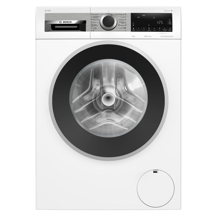 LAVADORA BOSCH SERIE 6 9KG 1400 RPM CLASE A I-DOS IRON ASSIST  MOD:WGG244F1ES