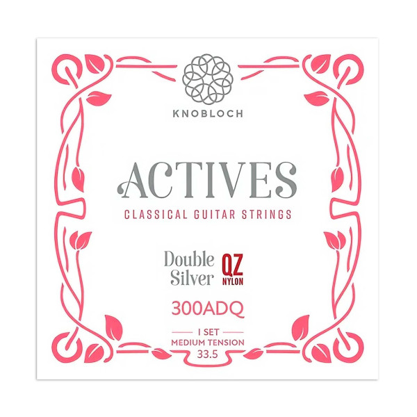 JUEGO CUERDAS CLASICA KNOBLOCH 300ADQ TENSION MEDIA