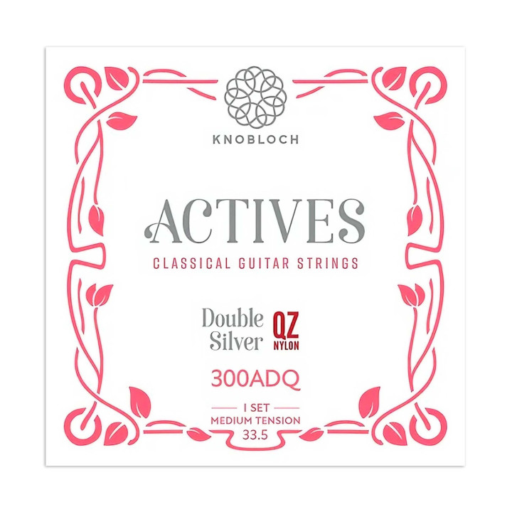 JUEGO CUERDAS CLASICA KNOBLOCH 300ADQ TENSION MEDIA