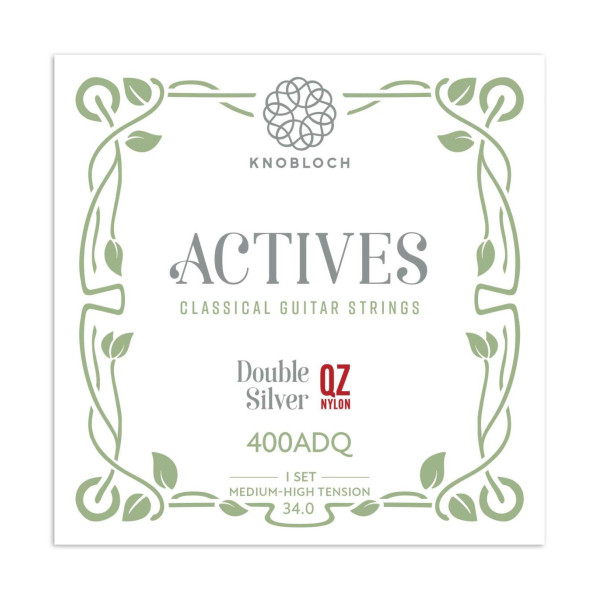 JUEGO CUERDAS CLASICA KNOBLOCH 400ADQ TENSION MEDIA ALTA