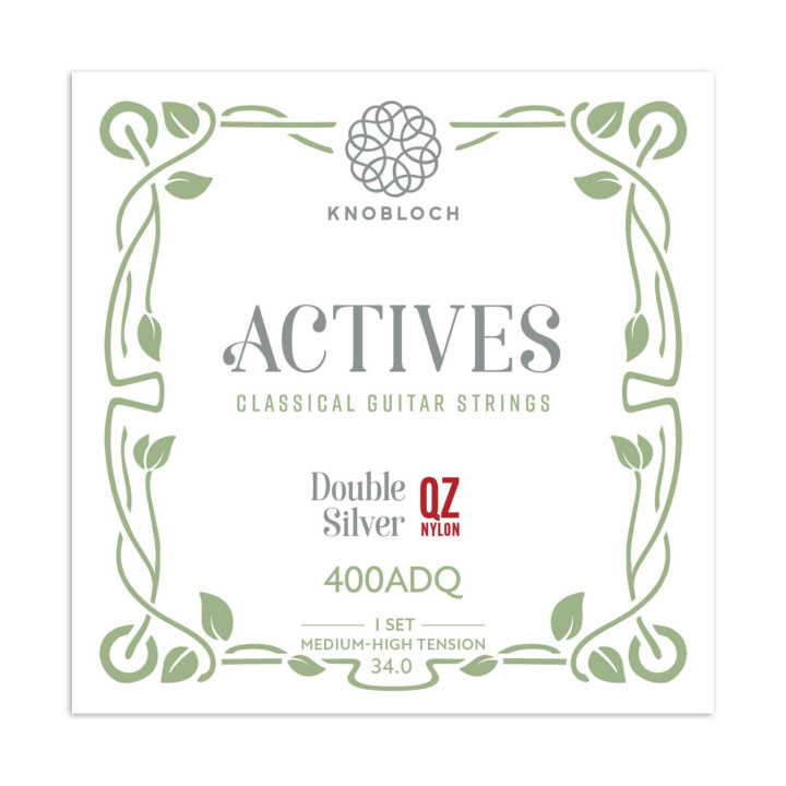 JUEGO CUERDAS CLASICA KNOBLOCH 400ADQ TENSION MEDIA ALTA
