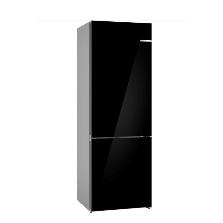FRIGORIFICO COMBI BOSCH CRISTAL NEGRO 203x70 NO FROST CLASE C  MOD. KGN49LBCF
