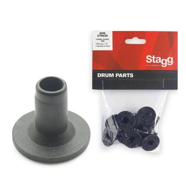 SOPORTE PLATO STAGG PLASTICO PROTECTOR