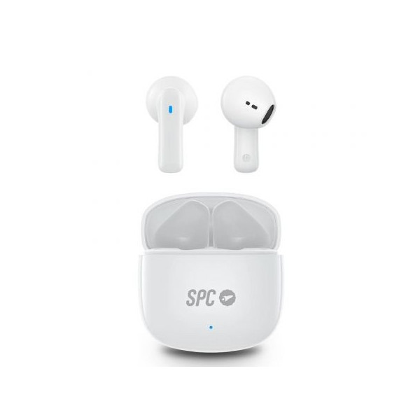 AURICULARES INALAMBRICOS SPC ZION 2 PLAY TIPO BOTON COLOR BLANCO MOD. 4623B