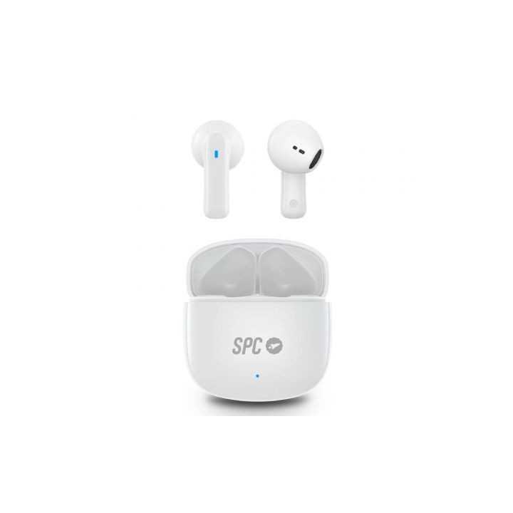 AURICULARES INALAMBRICOS SPC ZION 2 PLAY TIPO BOTON COLOR BLANCO MOD. 4623B