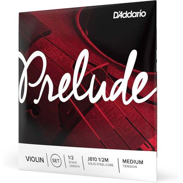 JUEGO CUERDAS VIOLIN D'ADDARIO PRELUDE J810 1/2 MEDIUM