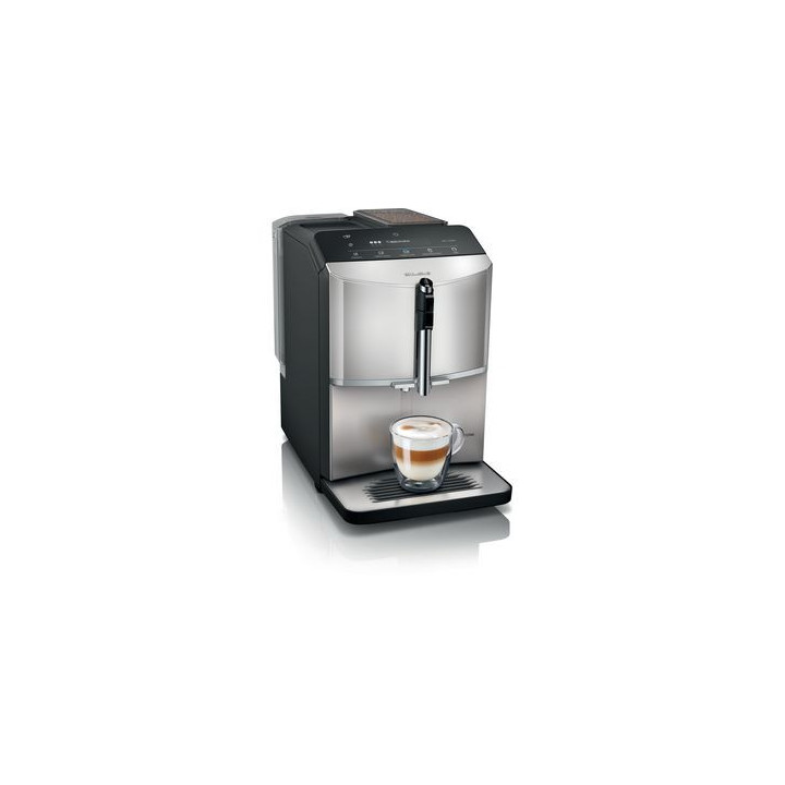 CAFETERA SUPERAUTOMATICA SIEMENS EQ300 CON MOLINILLO PARA CAFE EN GRANO ACERO INOX METALICO DEPOSITO