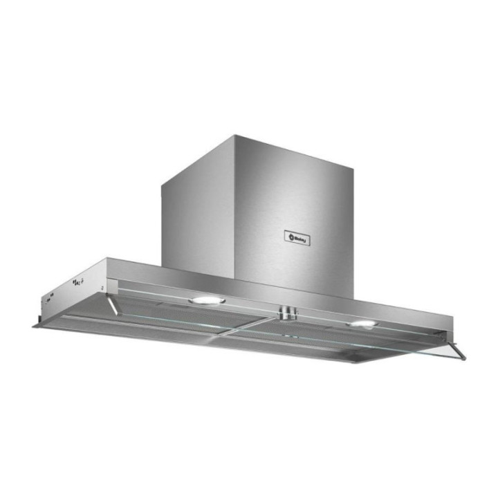 CAMPANA DECORATIVA INTEGRADA BALAY 90CM. CRISTAL . 620 m3  CLASE A MOD.3BD896MX