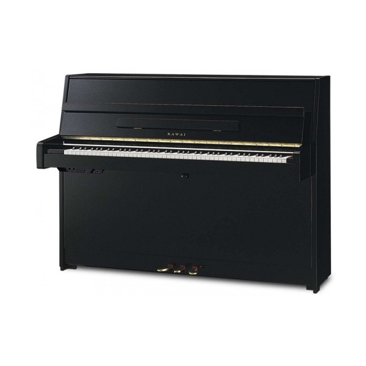 PIANO VERTICAL KAWAI K-15ATX3L, NEGRO PULIDO ( SERIE ANYTIME X,SISTEMA SILENCIOSO) ***Por favor ante