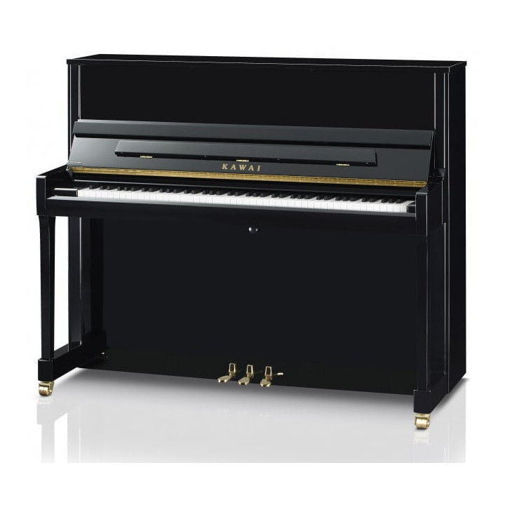 PIANO VERTICAL KAWAI K-300ATX4, NEGRO PULIDO ( SERIE ANYTIME X,SISTEMA SILENCIOSO)