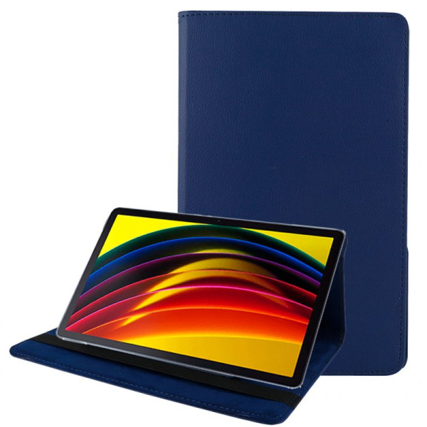 FUNDA COOL PARA LENOVO TAB P11/P11 PLUS POLIPIEL LISO AZUL (11 PULGADAS)