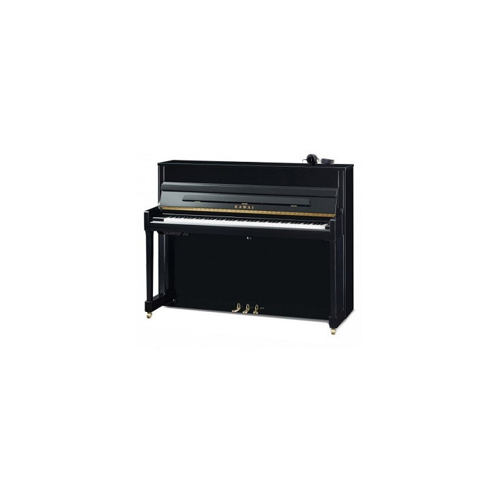PIANO VERTICAL KAWAI K 500ATX4, NEGRO PULIDO ( SERIE ANYTIMEX, SISTEMA SILENCIOSO )
