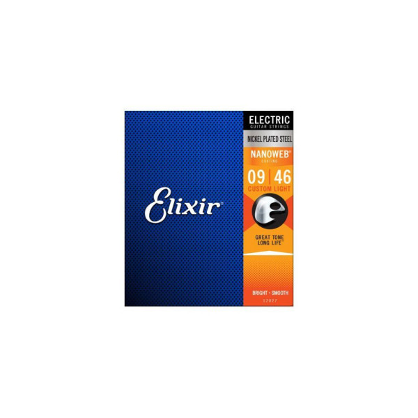 JUEGO CUERDAS ELECTRICA ELIXIR 09-46