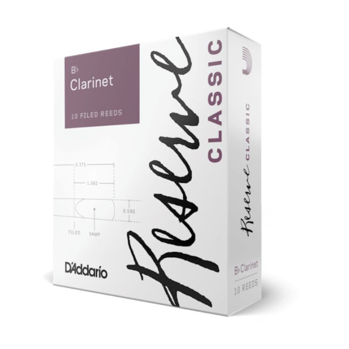 CANA CLARINETE 3 1/2   RICO RESERVE CLASSIC