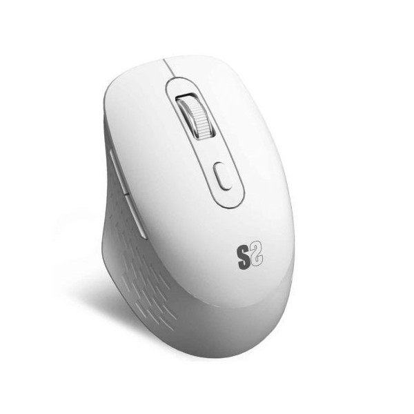 RATON ERGONOMICO INALAMBRICO POR BLUETOOTH/2.4GHZ SUBBLIM CURVE ERGO DUAL BATTERY / BETERIA RECARGAB