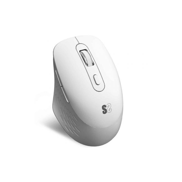 RATON ERGONOMICO INALAMBRICO POR BLUETOOTH/2.4GHZ SUBBLIM CURVE ERGO DUAL BATTERY / BETERIA RECARGAB