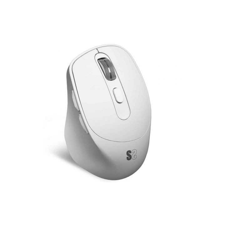 Raton Ergonomico Inalambrico por Bluetooth/ 2.4GHz Subblim Comfort Ergo Dual Battery/ Bateria recarg