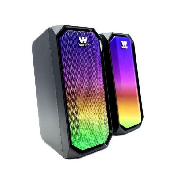 Altavoces con Bluetooth Woxter Big Bass 97 BT/ 20W/ 2.0 MOD:SO26-104