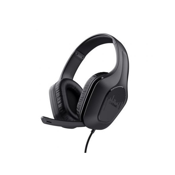 AURICULARES GAMING CON MICROFONO TRUST GAMING GXT 415 ZIROX/JACK 3.5/NEGRO