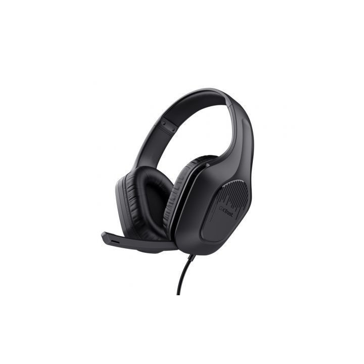 AURICULARES GAMING CON MICROFONO TRUST GAMING GXT 415 ZIROX/JACK 3.5/NEGRO