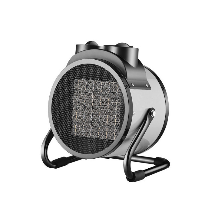 TERMOVENTILADOR CERAMICO PTC INDUSTRIAL GABON 3000W NEGRO 3 POTENCIAS TERMOST. REG.SEG.30x24,5x21 Cm