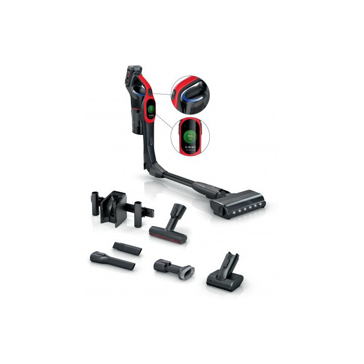 ASPIRADOR ESCOBA SIN CABLE UNLIMITED 10 PROANIMAL,MICROCLEAN  ROJO  MOD:BCS1041PET