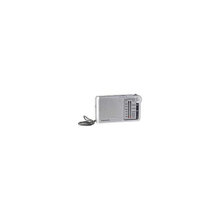 RADIO PORTATIL PANASONIC AM/FM COLOR PLATA MOD. RFP-150D