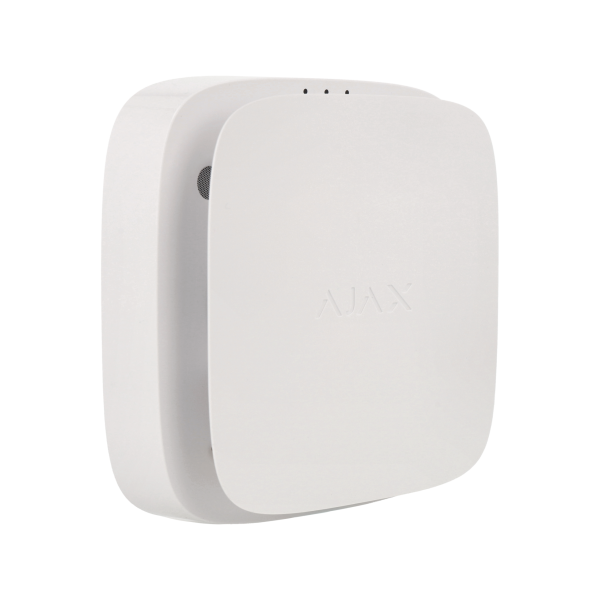 DETECTOR DE INCENDIOS HUMO Y CALOR AJAX COLOR BLANCO MOD. FIREPROTECT2-HS-RB-W