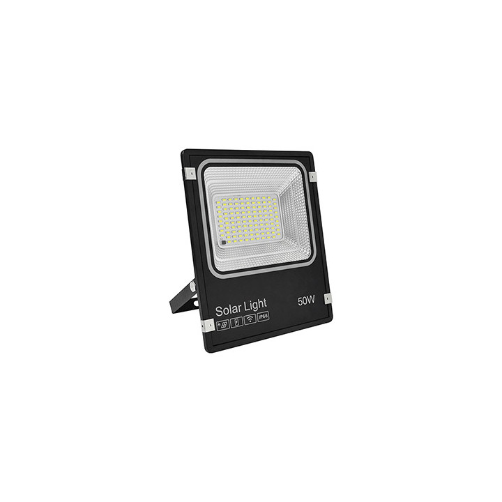 PROYECTOR LED SOLAR ABS 50W 6000K
