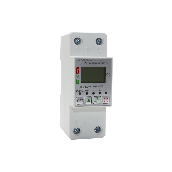 MEDIDOR DE ENERGIA 2P 220V 63A WIFI