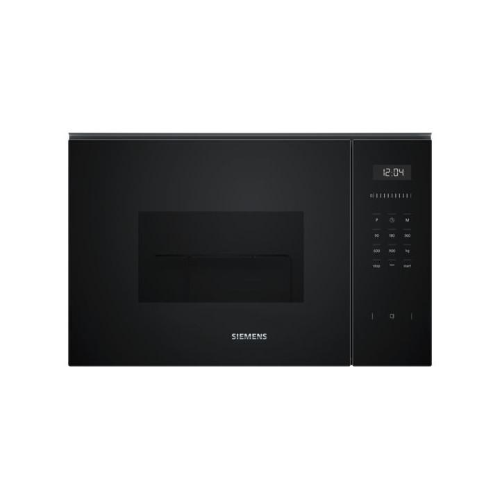 MICROONDAS INTEGRABLE SIEMENS 25 LITROS COLOR NEGRO MOD.BE555LMB1