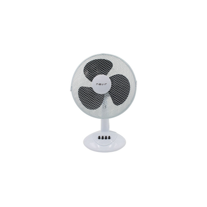 VENTILADOR SOBREMESA NEVIR NVR-VM30BA 30CM 33W COLOR BLANCO Y NEGRO