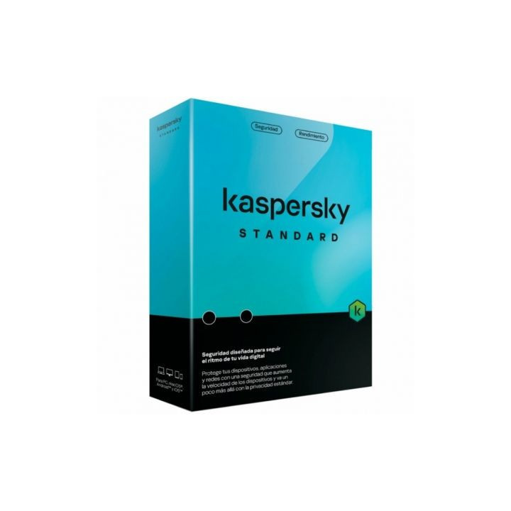ANTIVIRUS KASPERSKY STANDARD/1 DISPOSITIVO/1ANO MOD:KL1041S5AFS-MSB-ES