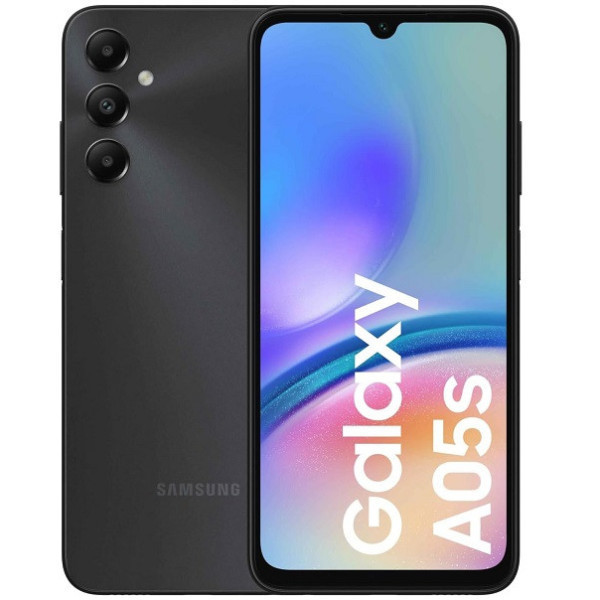 SMARTPHONE SAMSUNG GALAXY A05S  4 64GB BLACK PANTALLA 6,7''