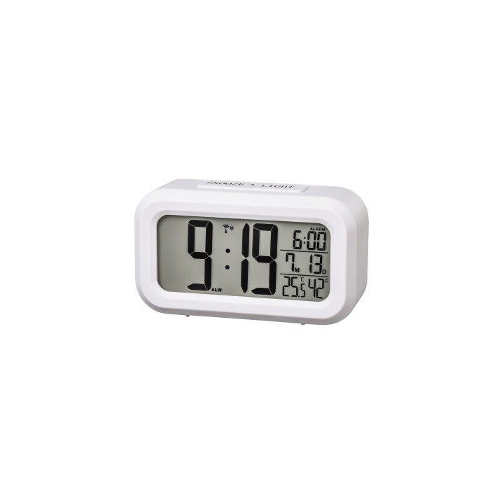 DESPERTADOR HAMA CON 2 ALARMAS COLOR BLANCO