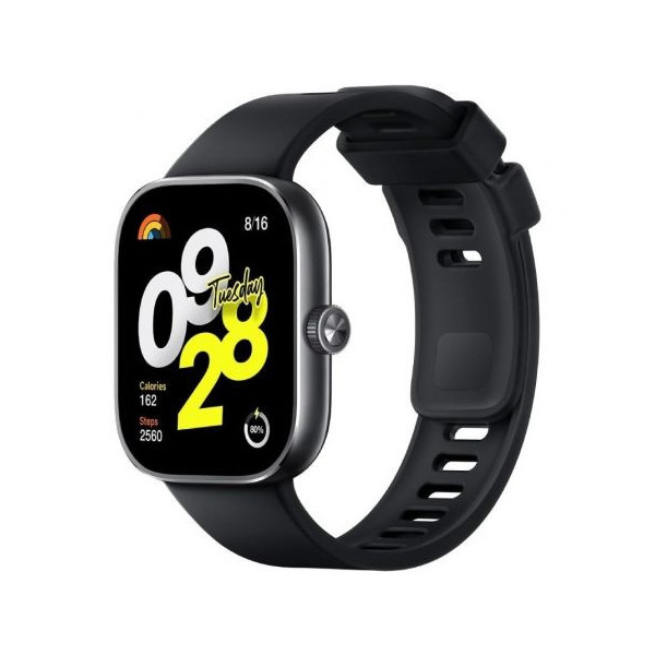 SMARTWATCH XIAOMI REDMI WATCH 4 ACTIVE/NOTIFICACIONES/FRECUENCIA CARDIACA/ GPS/NEGRO/ MOD:BHR7854GL