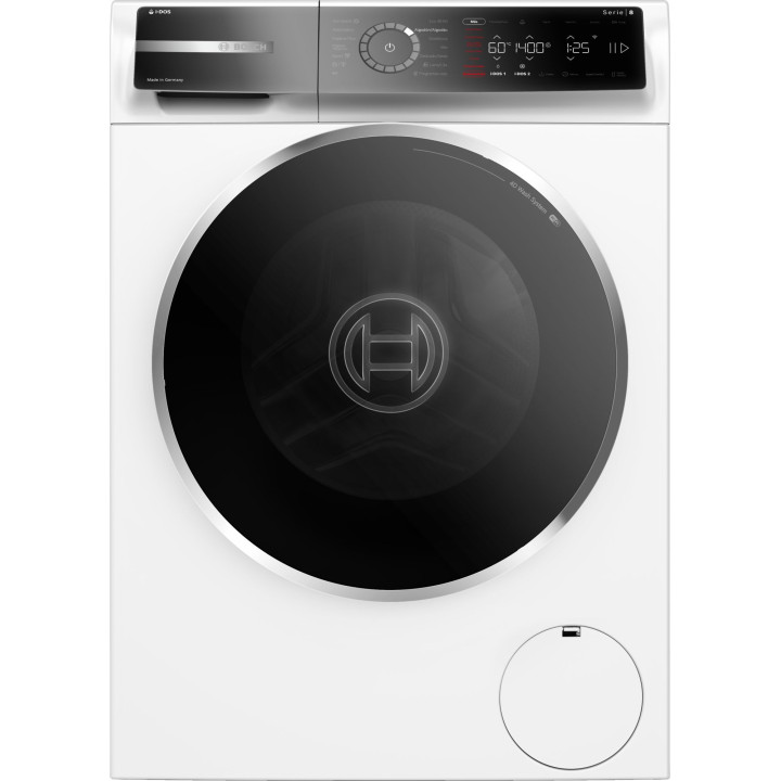 LAVADORA BOSCH SERIE 8  10KG 1400 RPM CLASE A, I-DOS MOD:WGB254A1ES